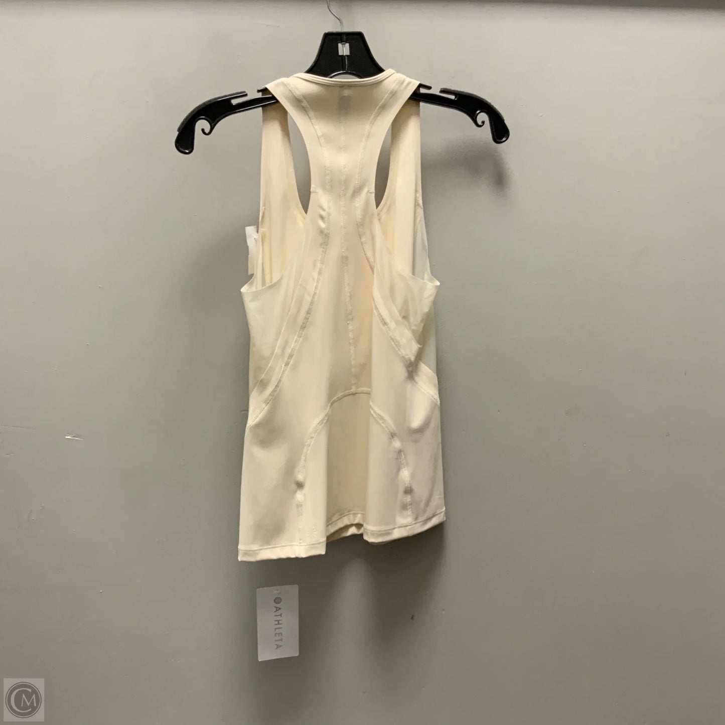 Athletic Tank Top By Athleta In Cream, Size: Xs