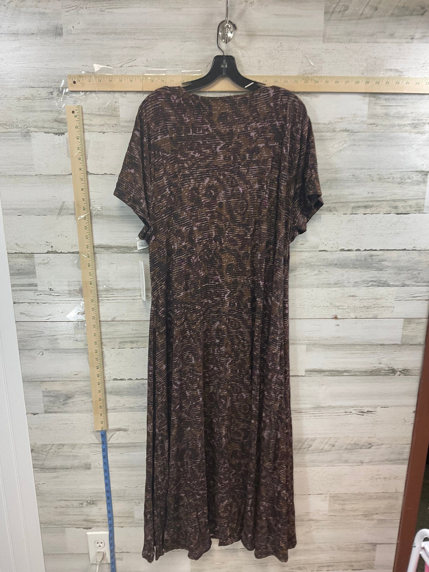 Brown Dress Casual Maxi Soft Surroundings, Size 3x