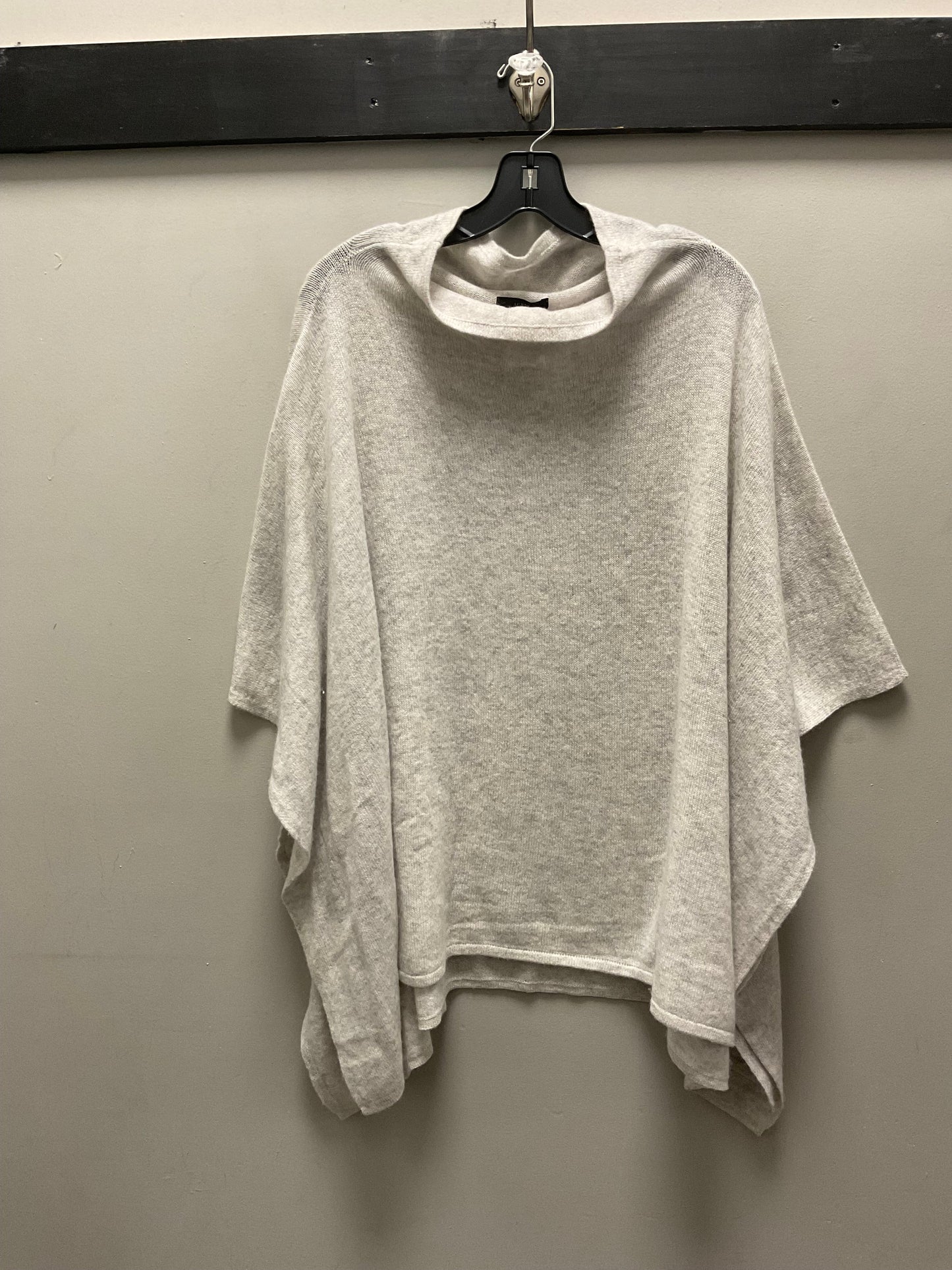 Poncho By J. Crew In Grey, Size: Osfm