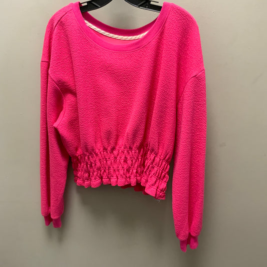 Top Long Sleeve By Maeve In Pink, Size: Xl