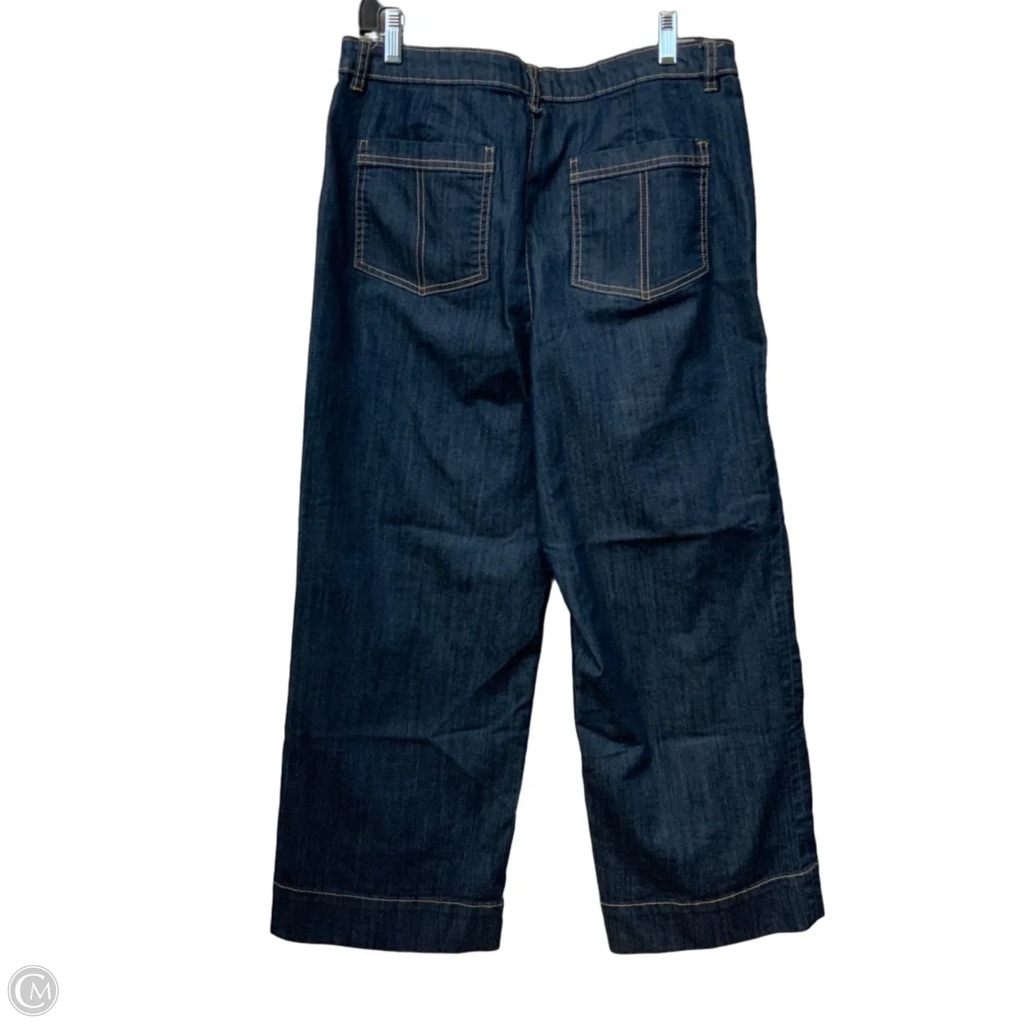 Jeans Wide Leg By Tommy Hilfiger In Blue Denim, Size: 10