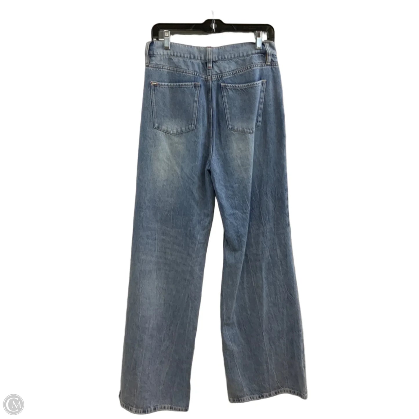 Jeans Designer By Alice + Olivia In Blue Denim, Size: 12