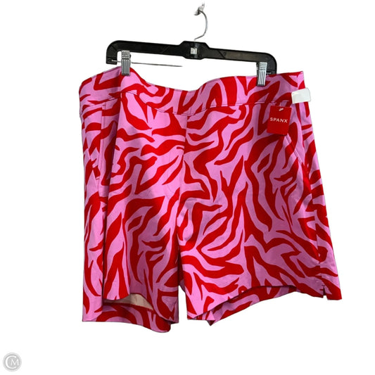 Shorts By Spanx In Red, Size: 2x