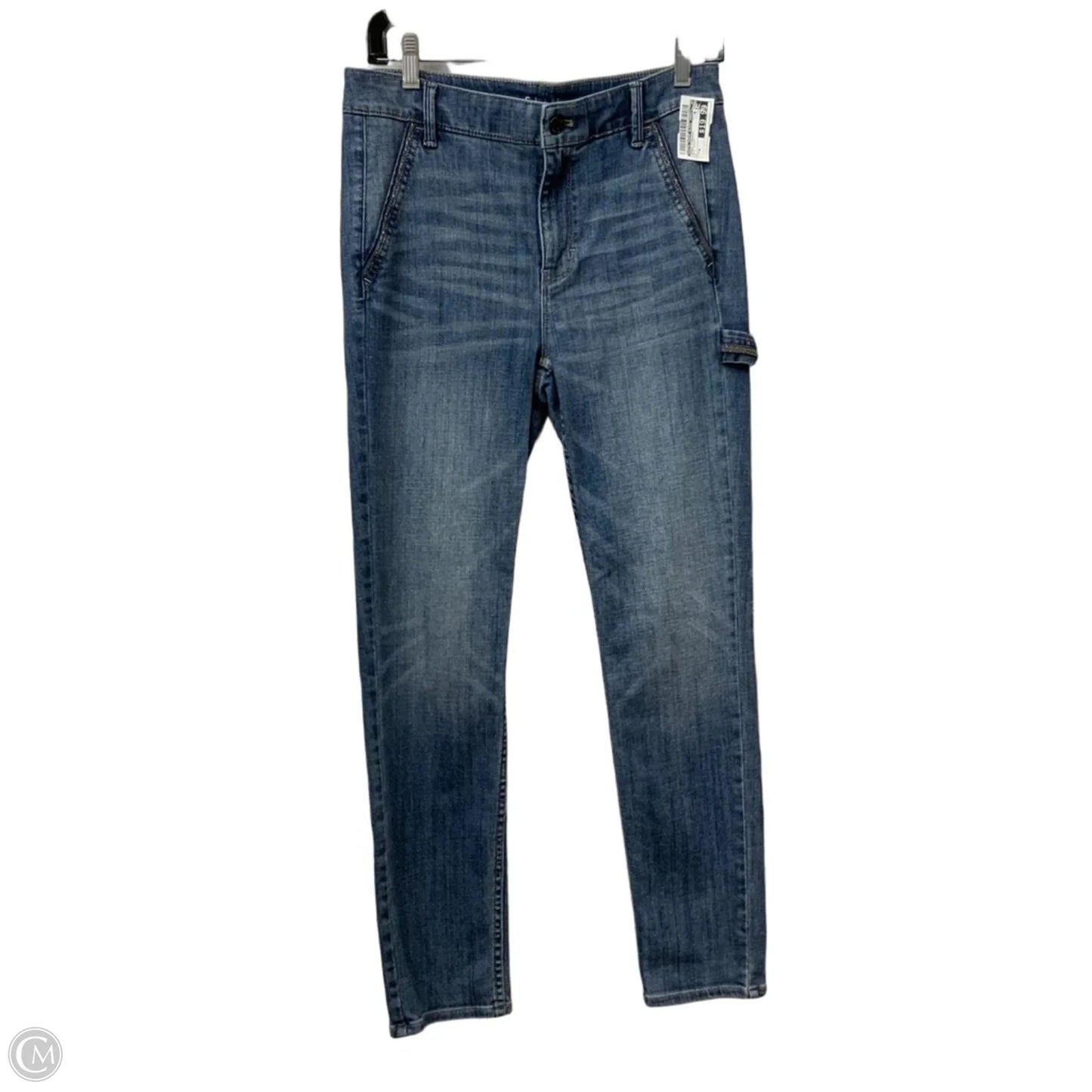 Jeans Straight By White House Black Market In Blue Denim, Size: 6