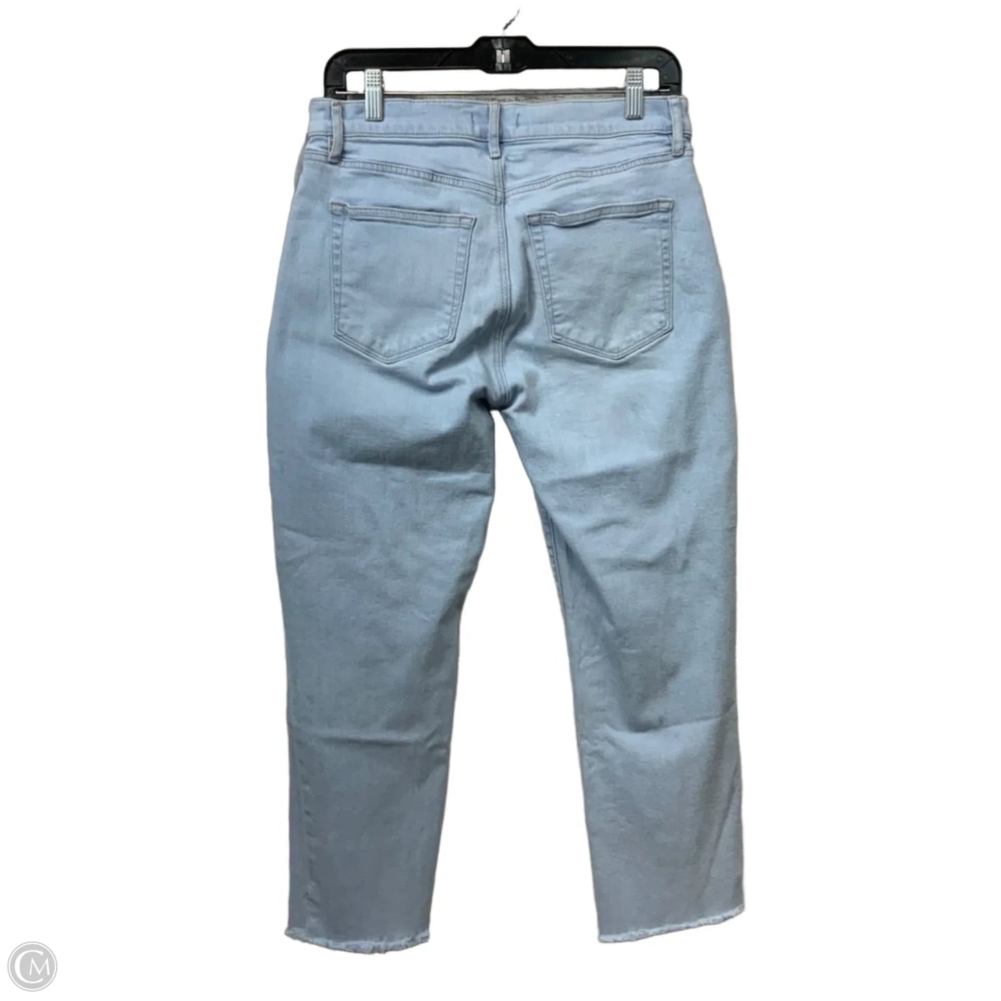 Jeans Straight By Loft In Blue Denim, Size: 6