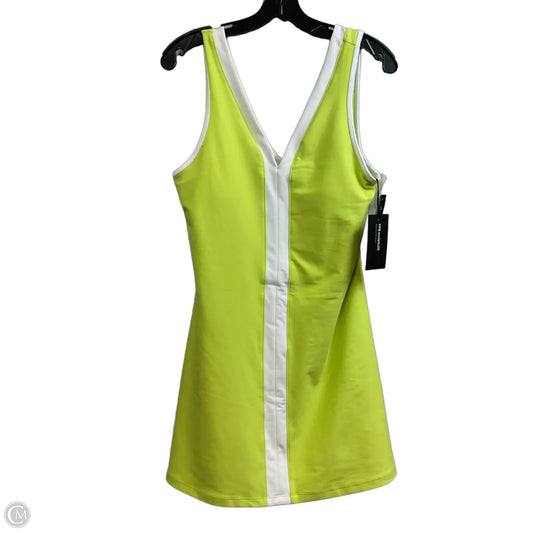 Athletic Dress By Ypb In Green, Size: L