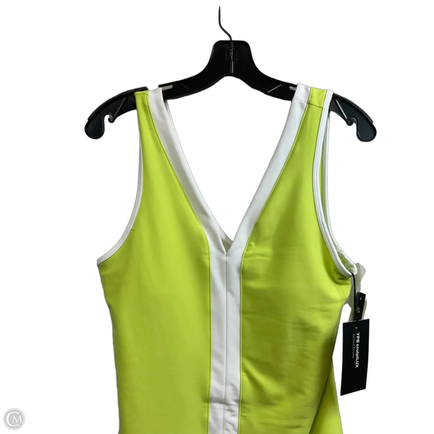 Athletic Dress By Ypb In Green, Size: L