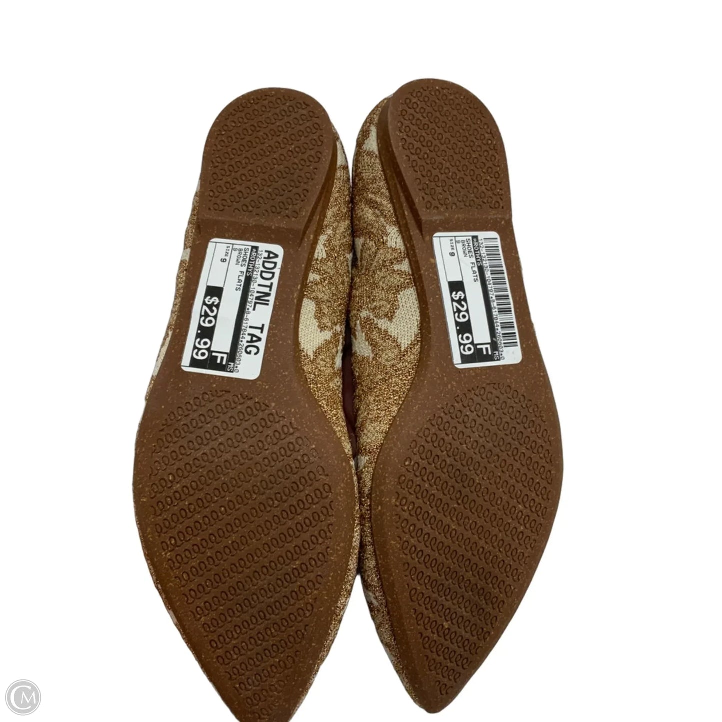 Shoes Flats By Rothys In Brown, Size: 9
