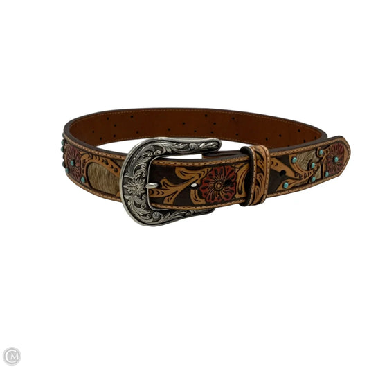 Belt Leather By Ariat, Size: Small