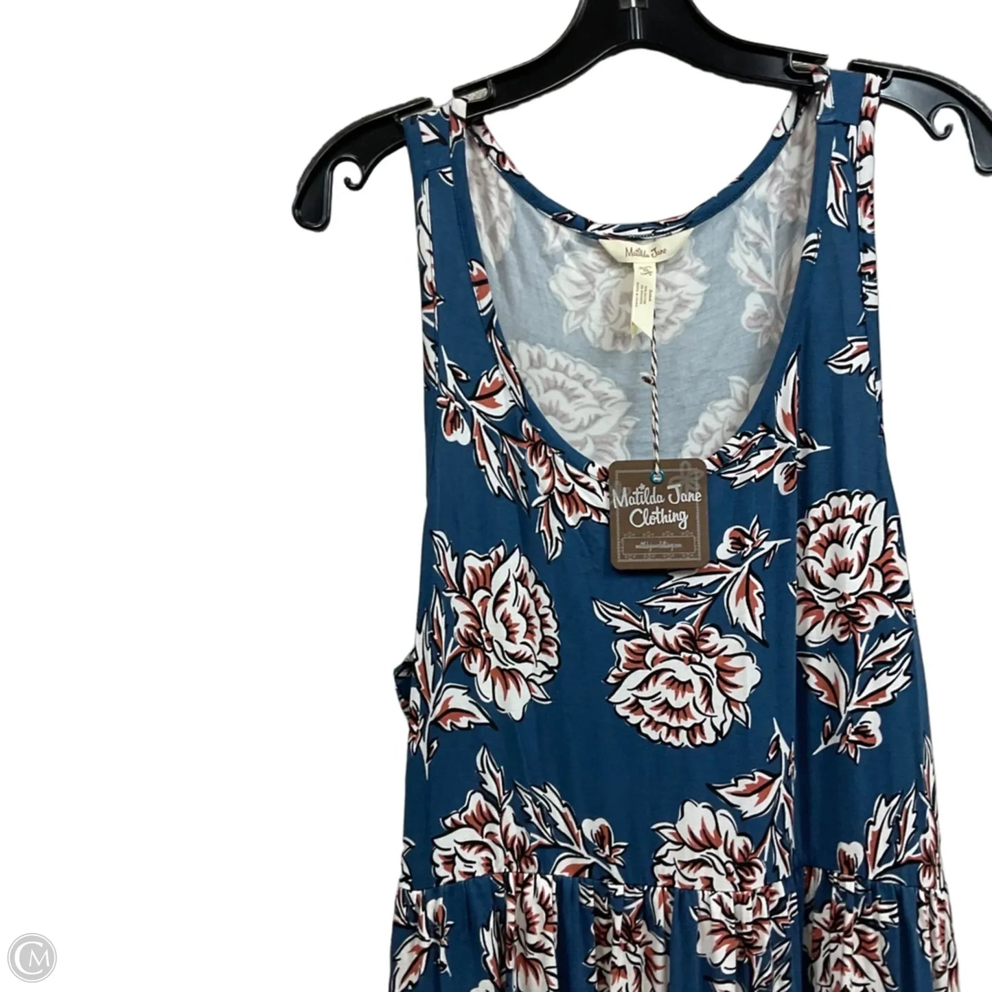 Dress Casual Maxi By Matilda Jane In Blue, Size: Xl