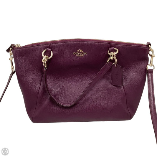 Handbag Designer By Coach, Size: Medium