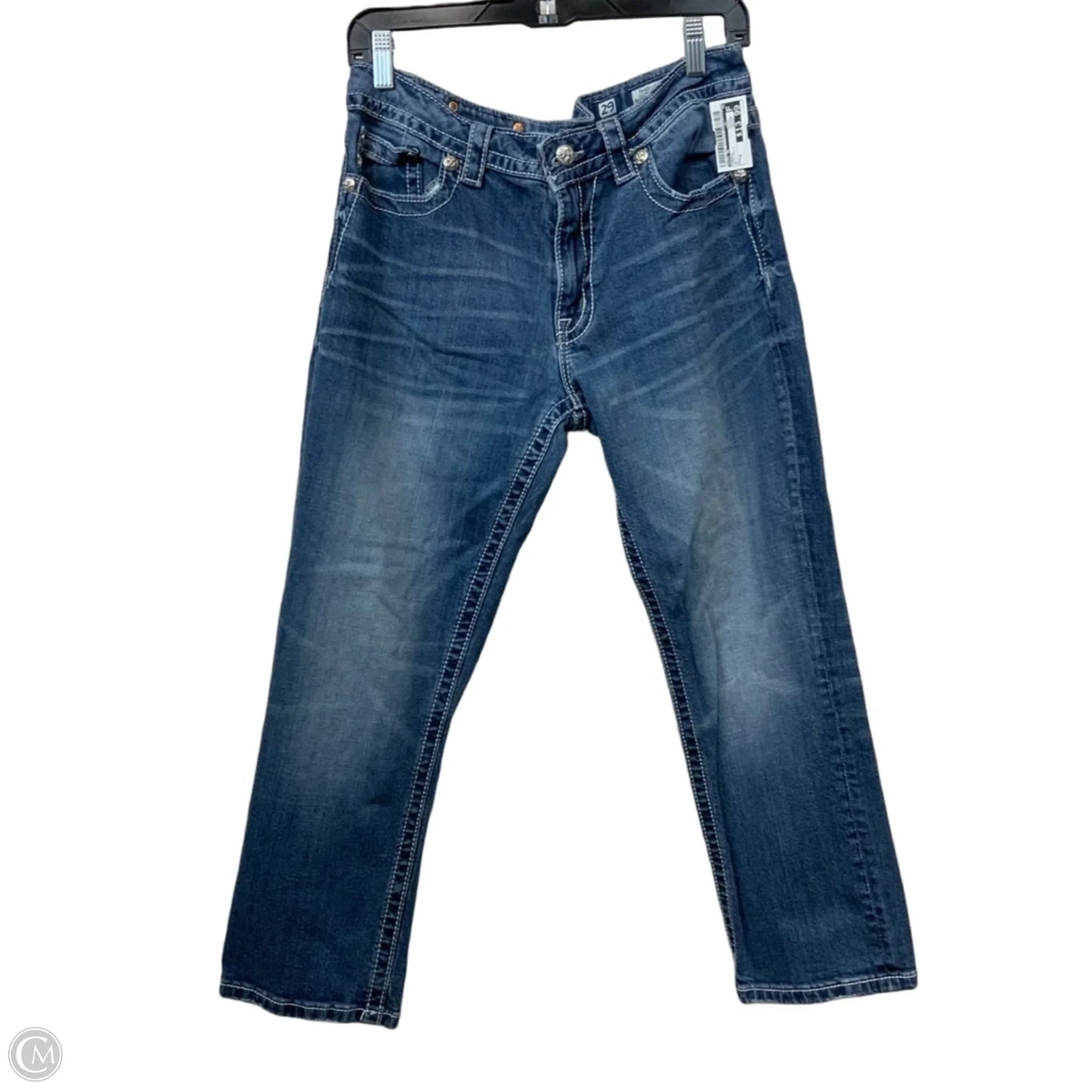 Capris By Miss Me In Blue Denim, Size: 8