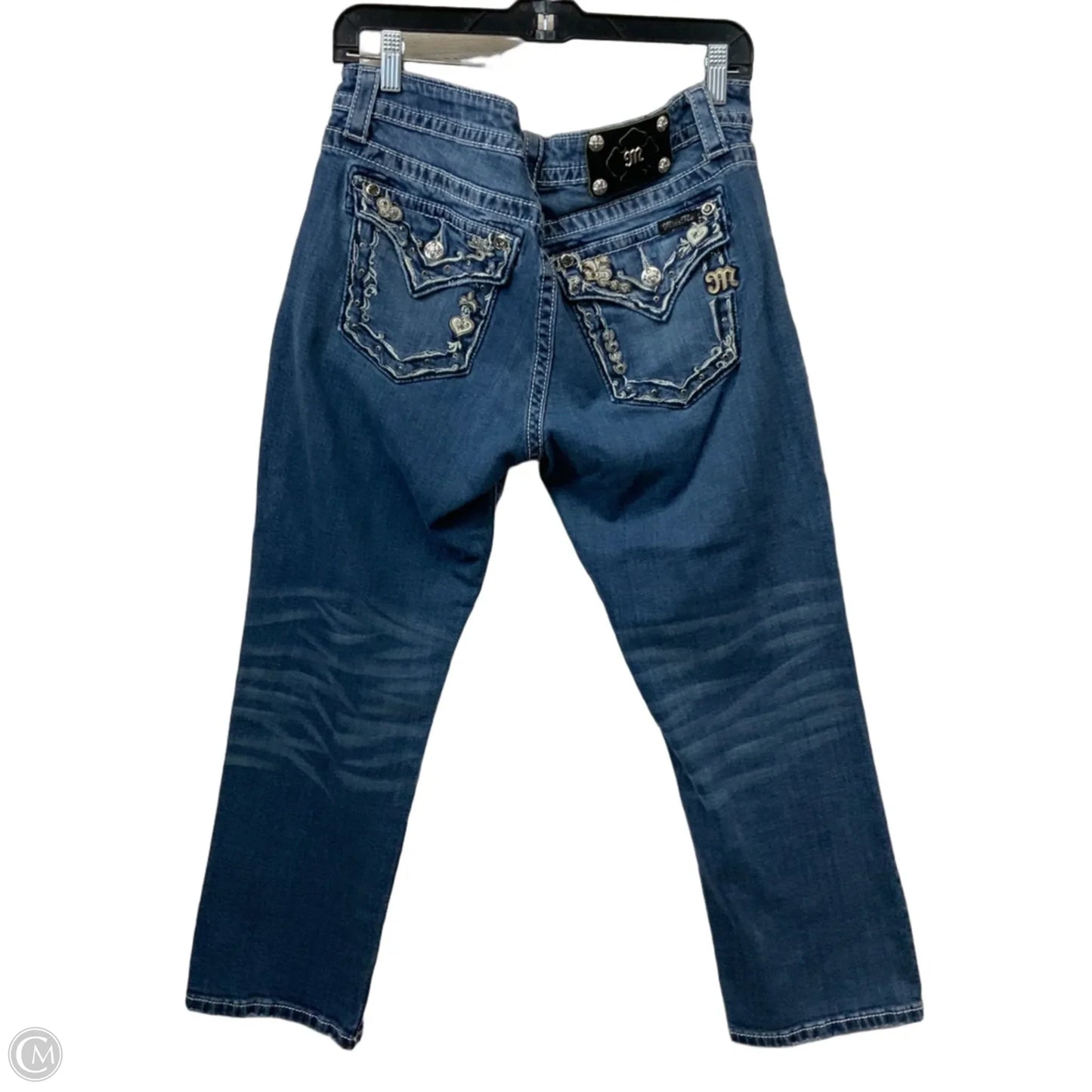 Capris By Miss Me In Blue Denim, Size: 8
