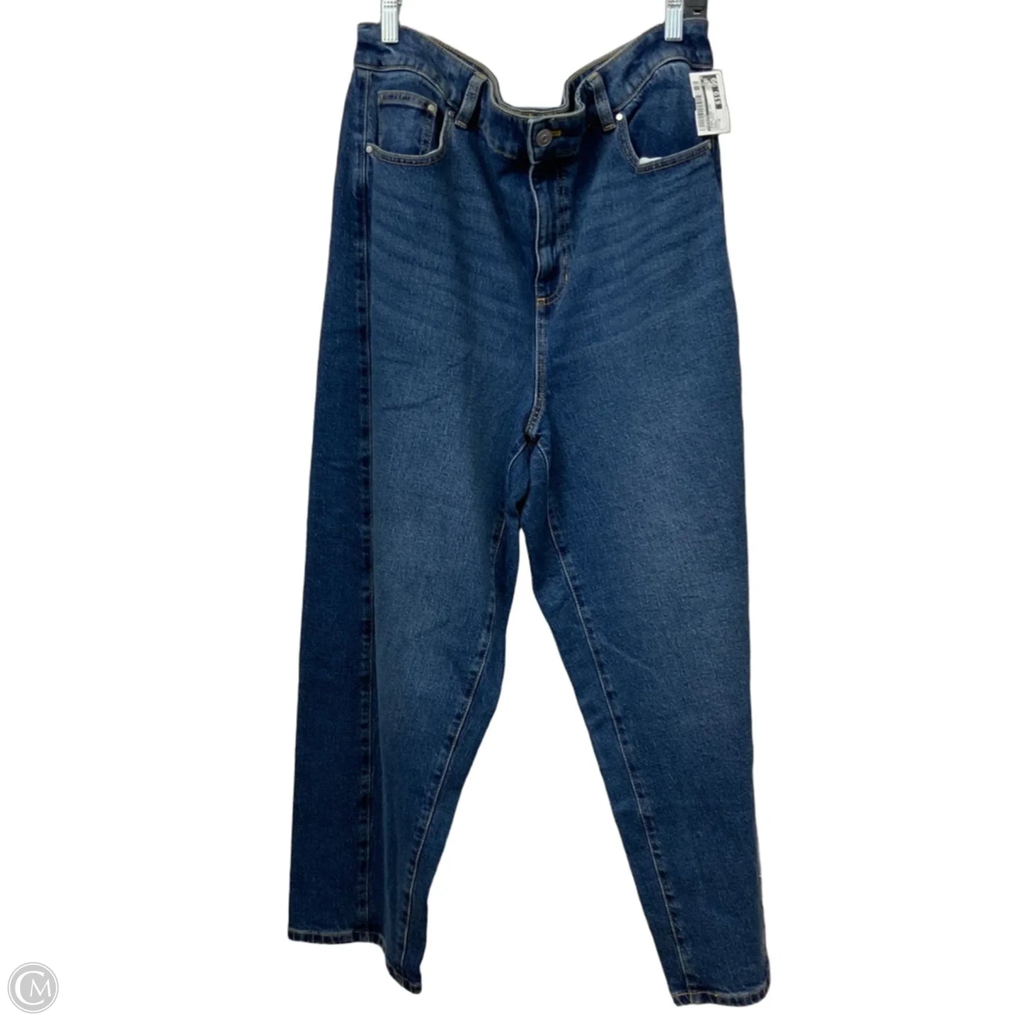 Jeans Wide Leg By Talbots In Blue Denim, Size: 16