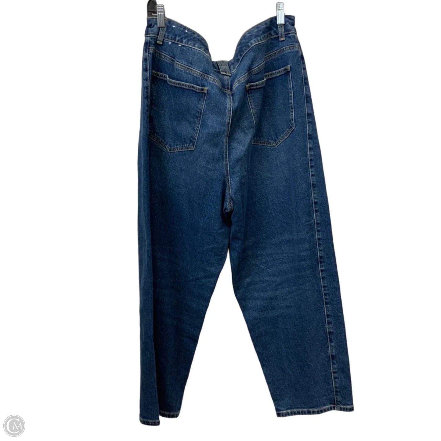 Jeans Wide Leg By Talbots In Blue Denim, Size: 16