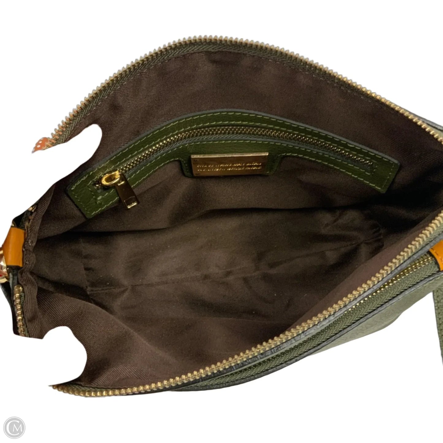 Handbag Leather By Clothes Mentor, Size: Medium