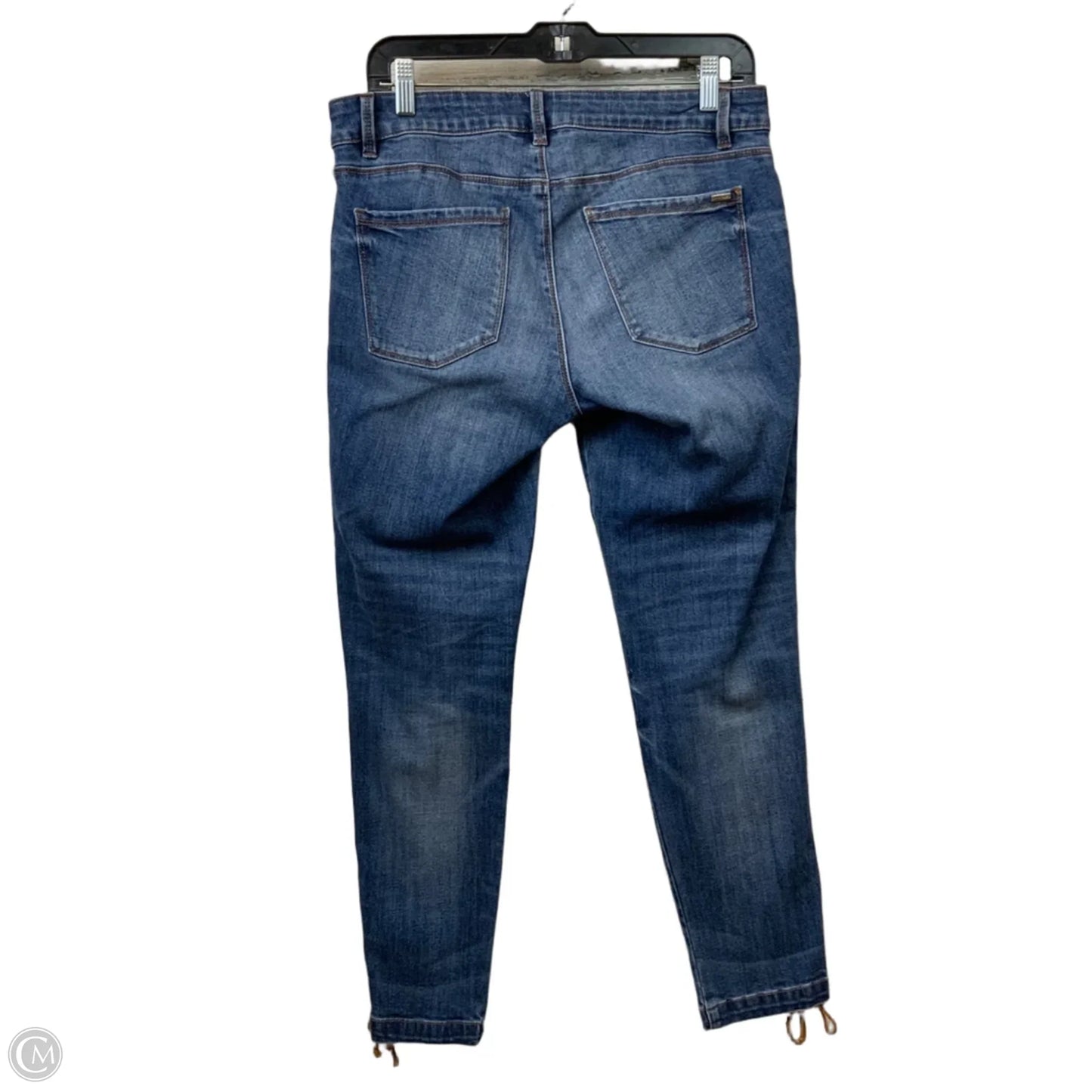 Jeans Straight By White House Black Market In Blue Denim, Size: 8