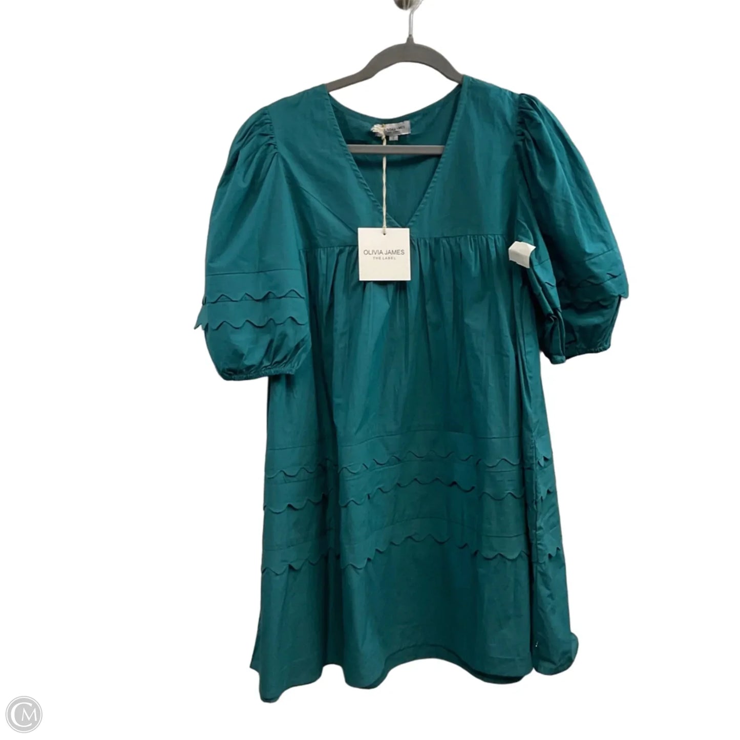 Dress Casual Short By OLIVIA JAMES THE LABEL In Green, Size: S