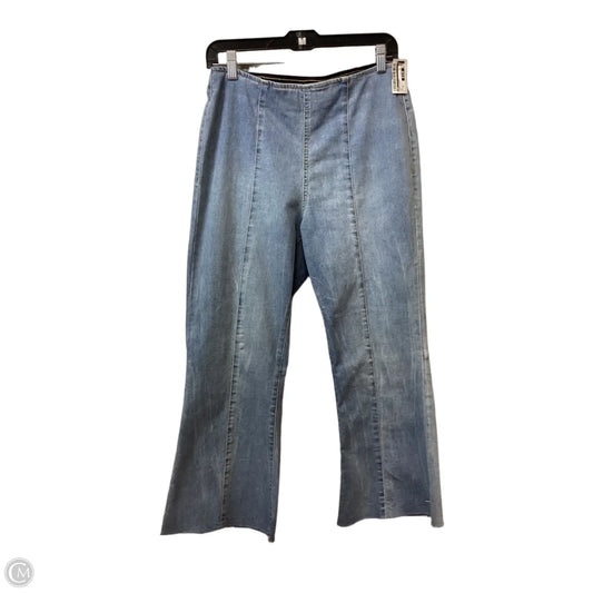 Jeans Flared By Inc In Blue Denim, Size: 10