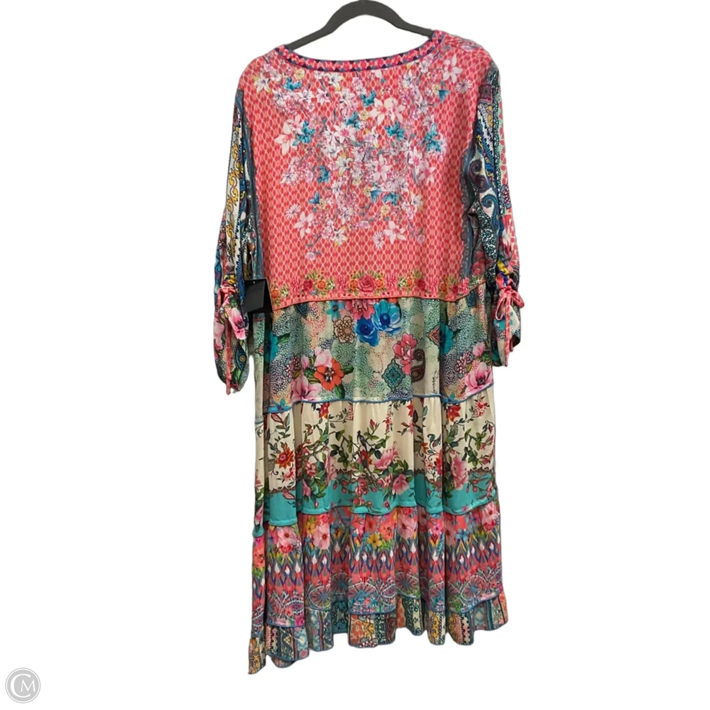 Dress Casual Midi By John Mark In Pink, Size: L