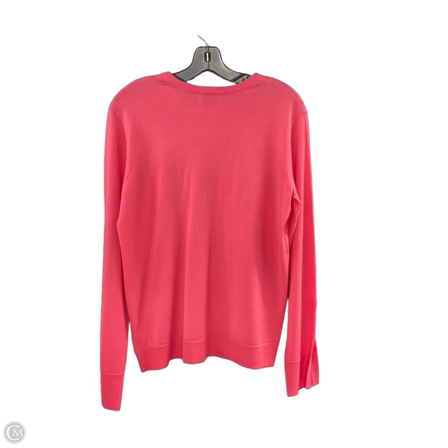 Top Long Sleeve Luxury Designer By St John Collection In Pink, Size: L