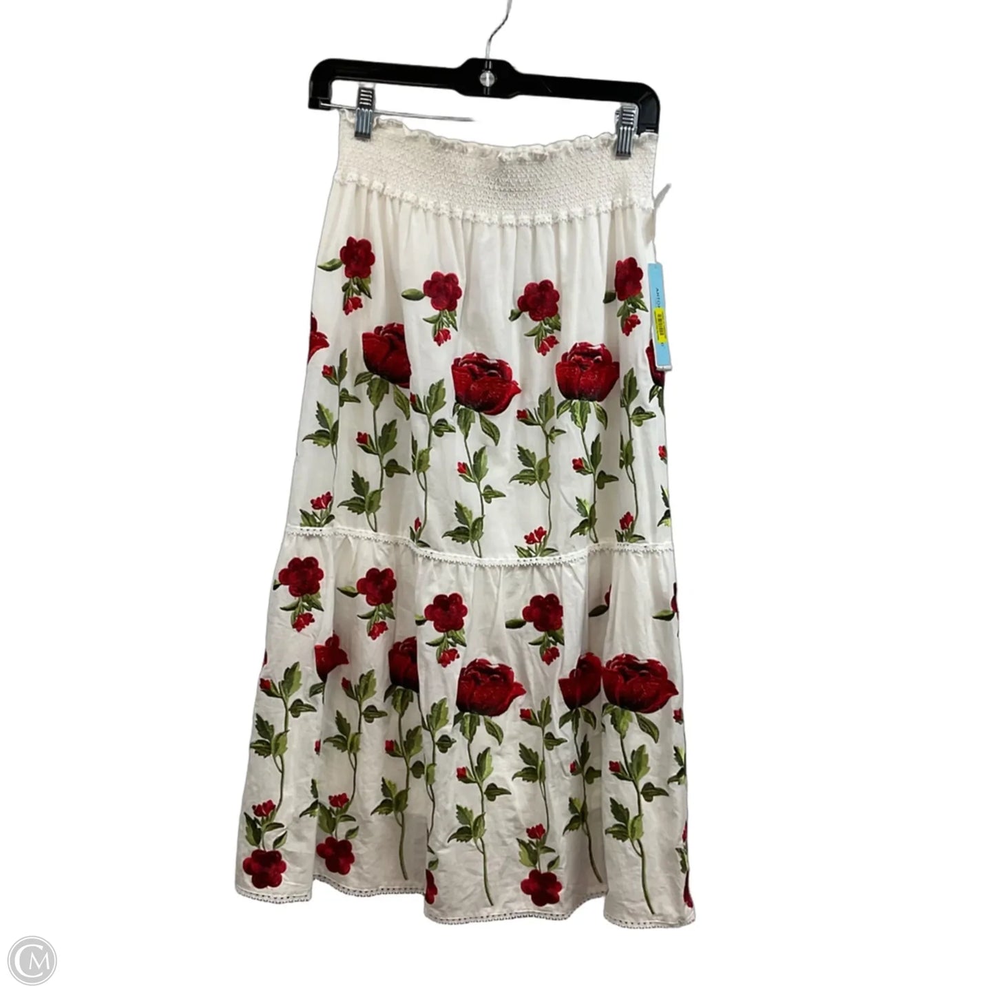 Skirt Midi By Antonio Melani In White, Size: Xs