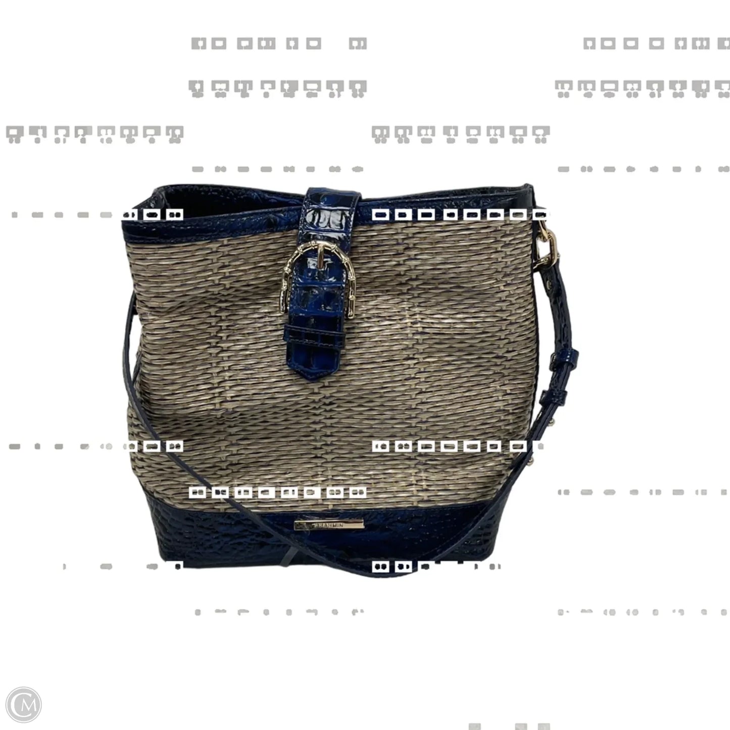 Handbag Designer By Brahmin, Size: Medium