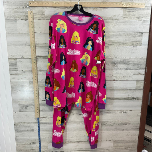 Pink Pajamas 2pc BARBIE, Size 2x