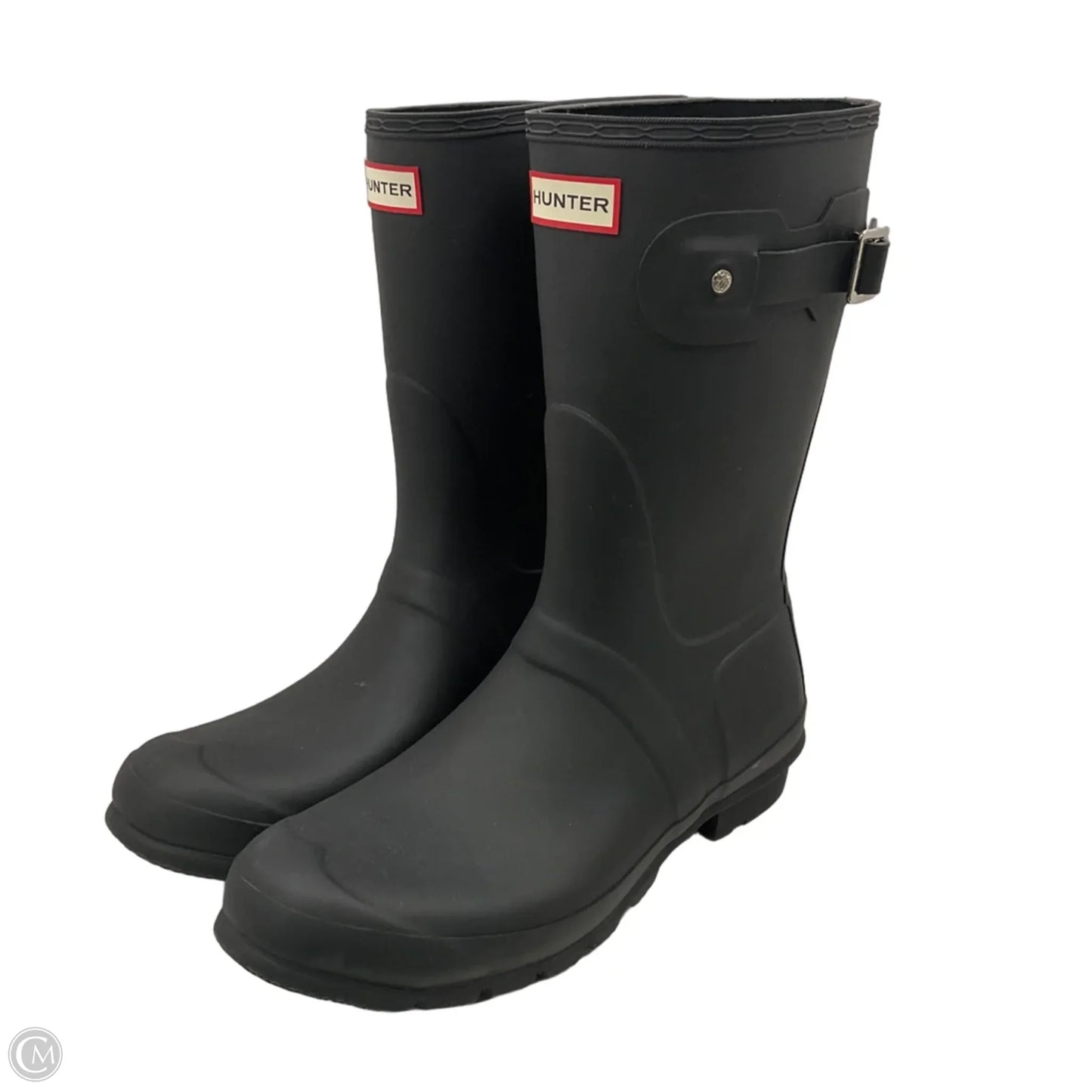 Boots Rain By Hunter In Black, Size: 11