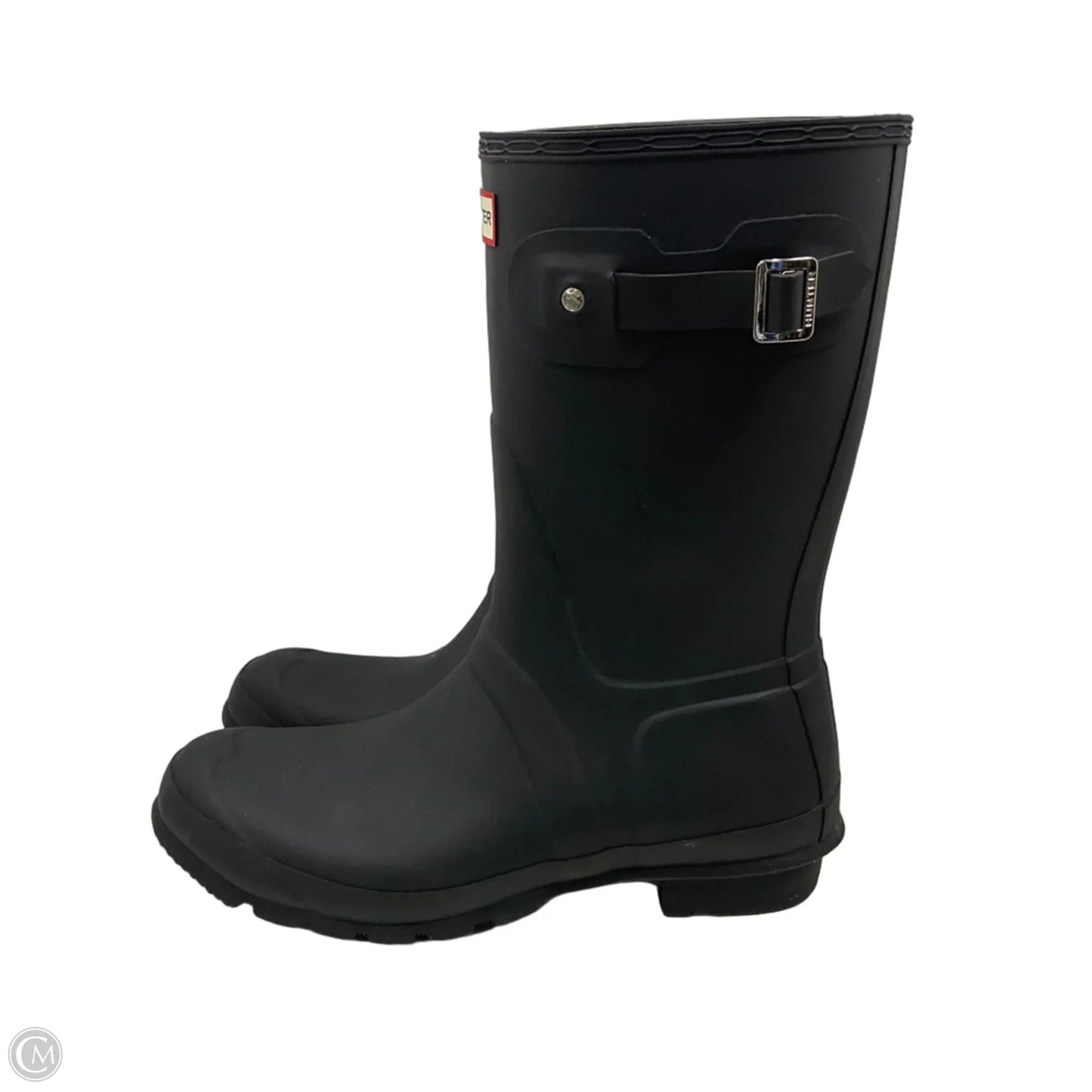 Boots Rain By Hunter In Black, Size: 11