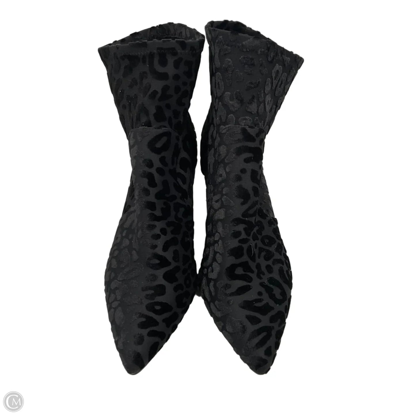 Boots Ankle Heels By Charles David In Black, Size: 10