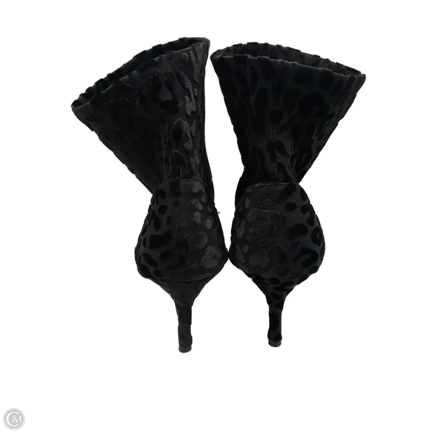 Boots Ankle Heels By Charles David In Black, Size: 10