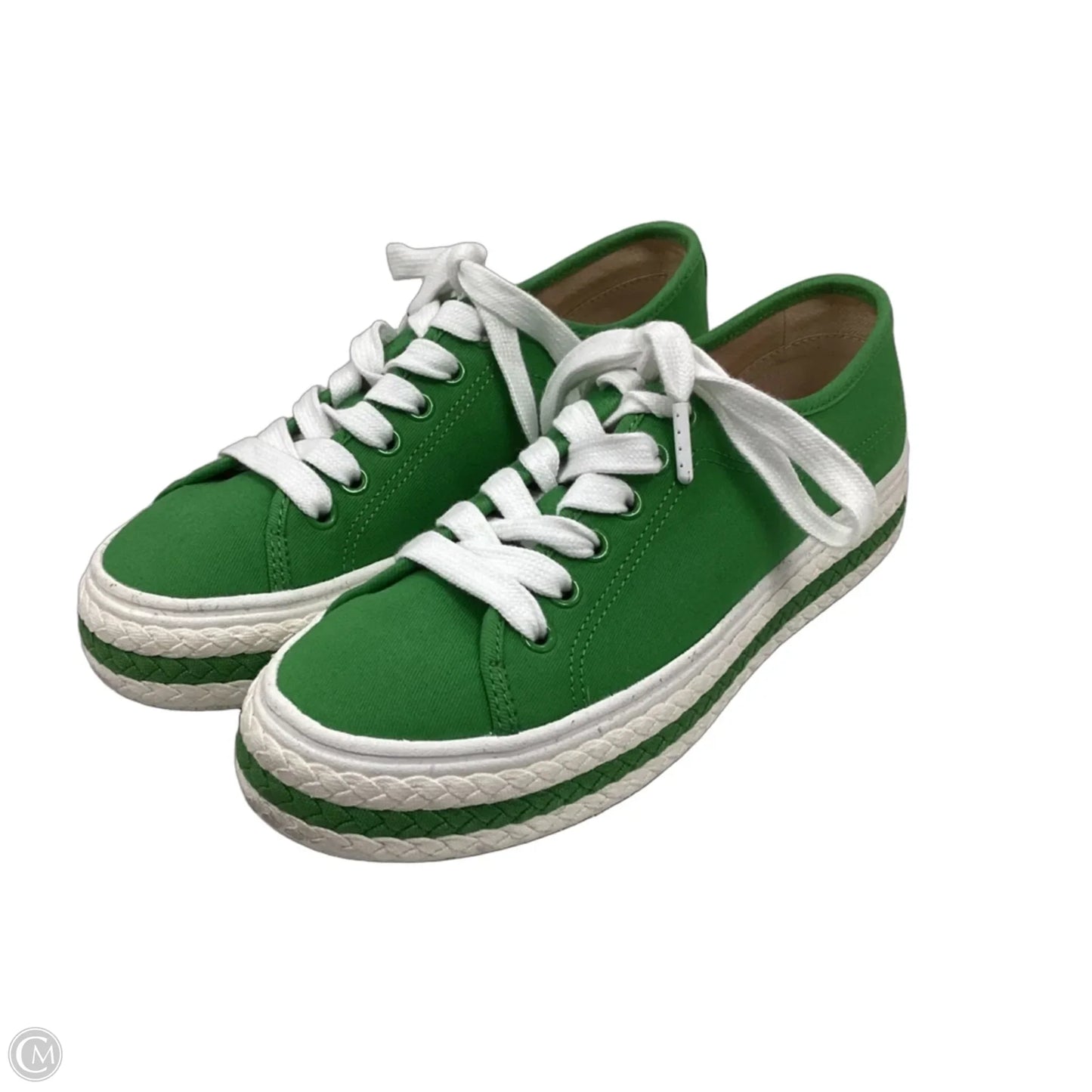 Shoes Designer By Kate Spade In Green, Size: 6.5
