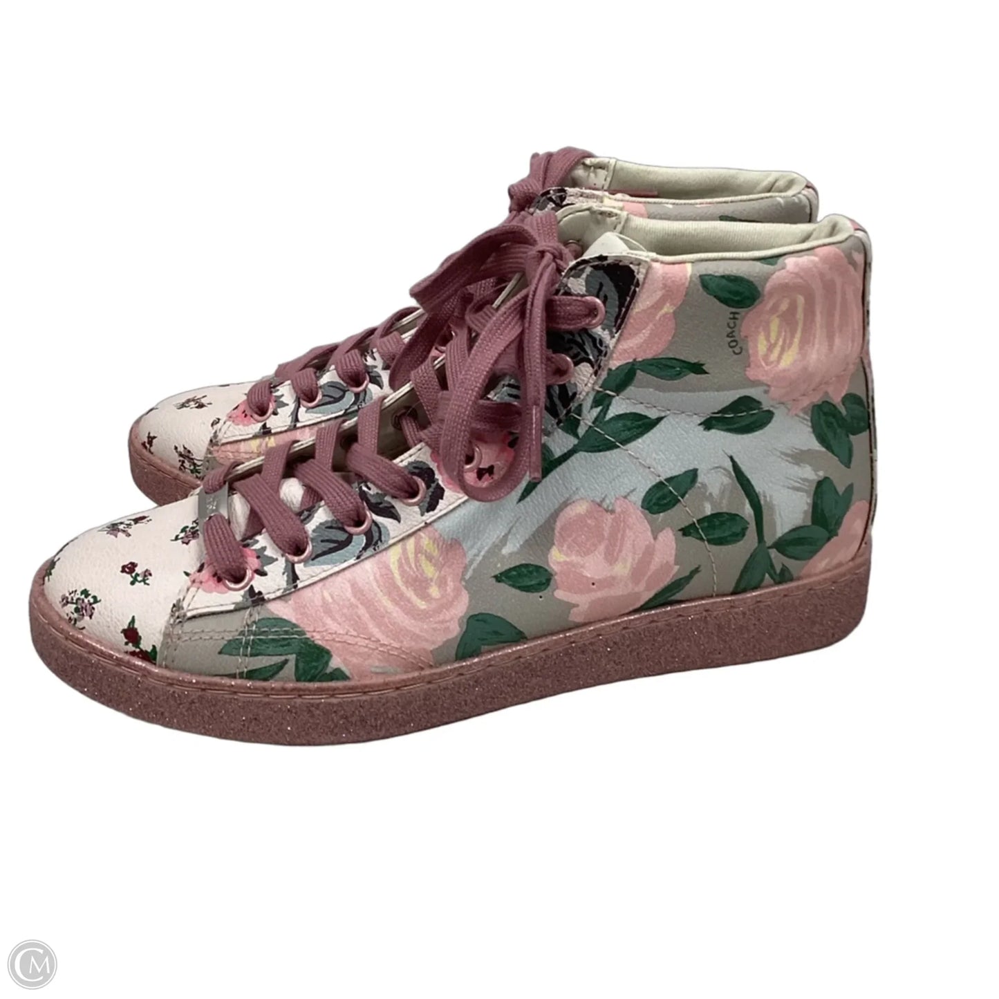 Shoes Designer By Coach In Pink, Size: 8.5