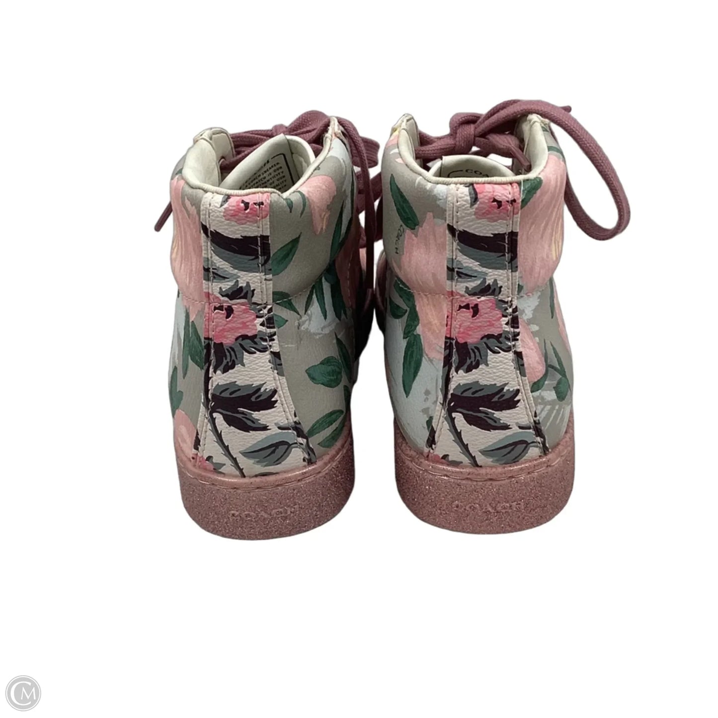 Shoes Designer By Coach In Pink, Size: 8.5