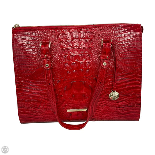 Handbag Designer By Brahmin, Size: Large