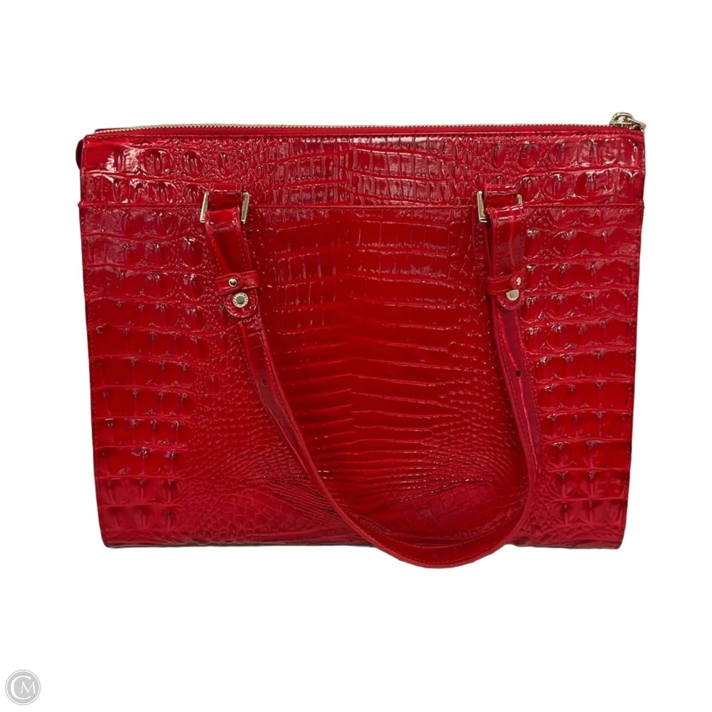 Handbag Designer By Brahmin, Size: Large