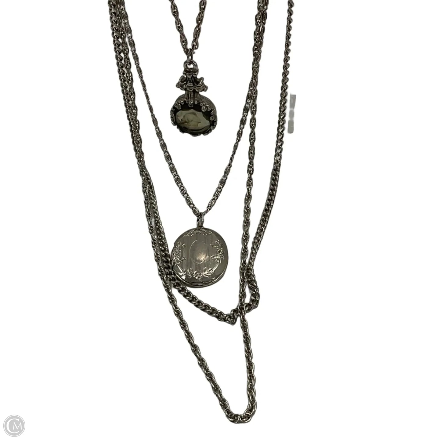 Necklace Statement By Goldette