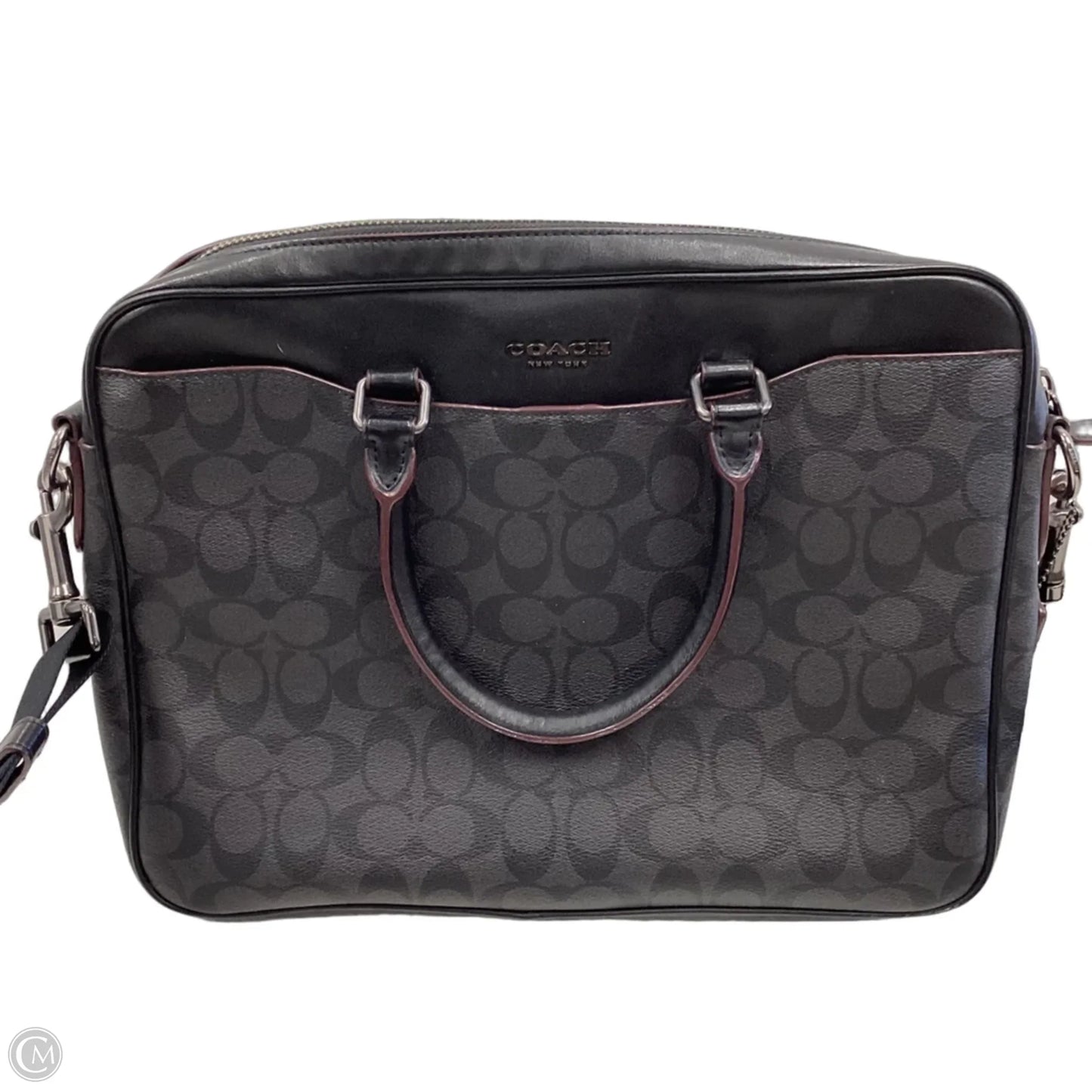 Laptop Bag Designer By Coach, Size: Large