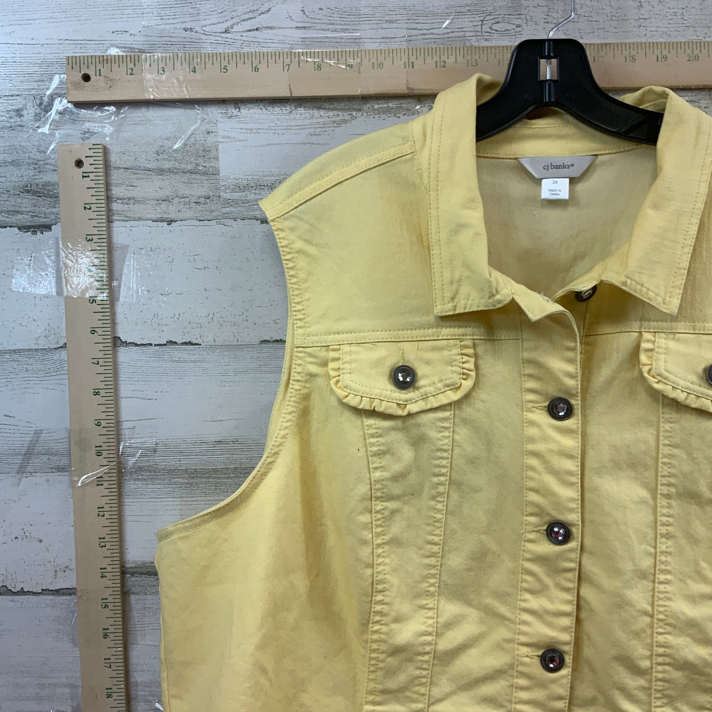 Yellow Vest Other Cj Banks, Size 3x