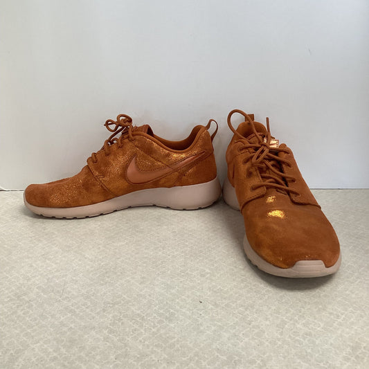 Shoes Athletic By Nike In Orange, Size: 7