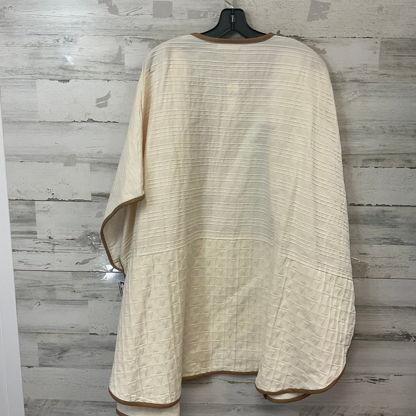 Shawl By Anthropologie In Cream, Size: Osfm