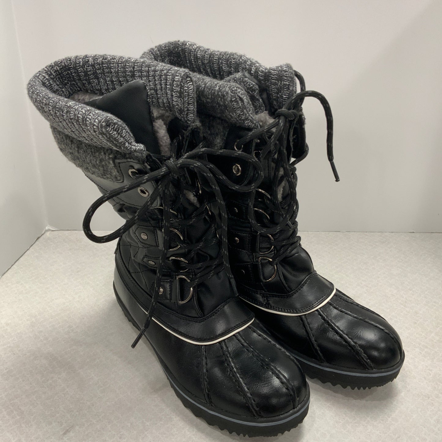 Boots Snow By dream paris In Black, Size: 8