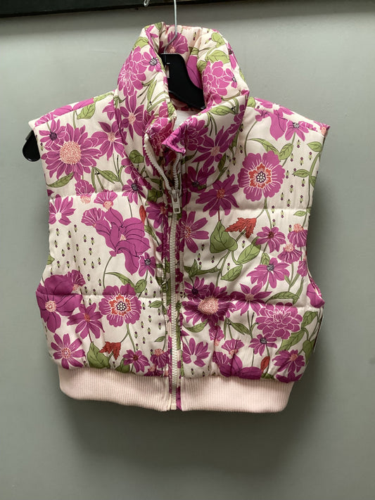 Vest Puffer & Quilted By &merci In Pink, Size: S