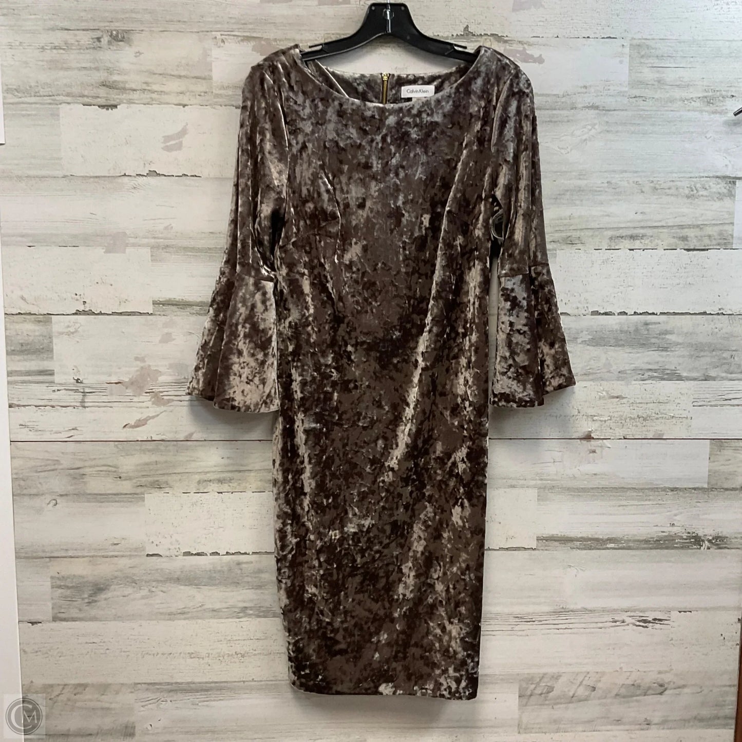 Dress Party Short By Calvin Klein In Green, Size: M