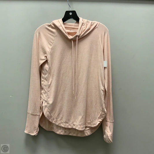 Athletic Top Long Sleeve Hoodie By Athleta In Peach, Size: Xs