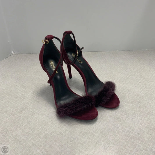 Sandals Heels Stiletto By Rachel Zoe In Purple, Size: 6.5
