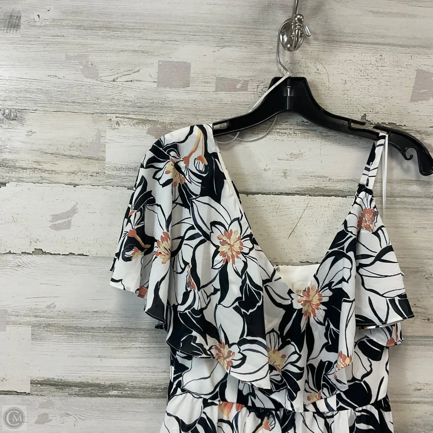 Dress Casual Midi By Dress The Population In Black & White, Size: Xs