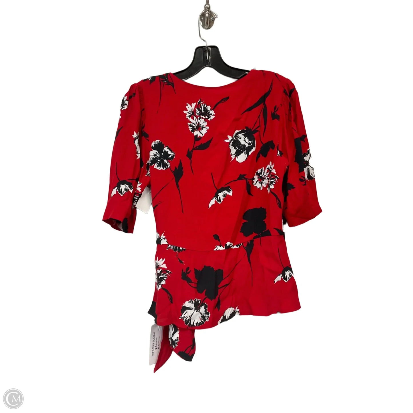Blouse Short Sleeve By Yumi Kim In Red, Size: S