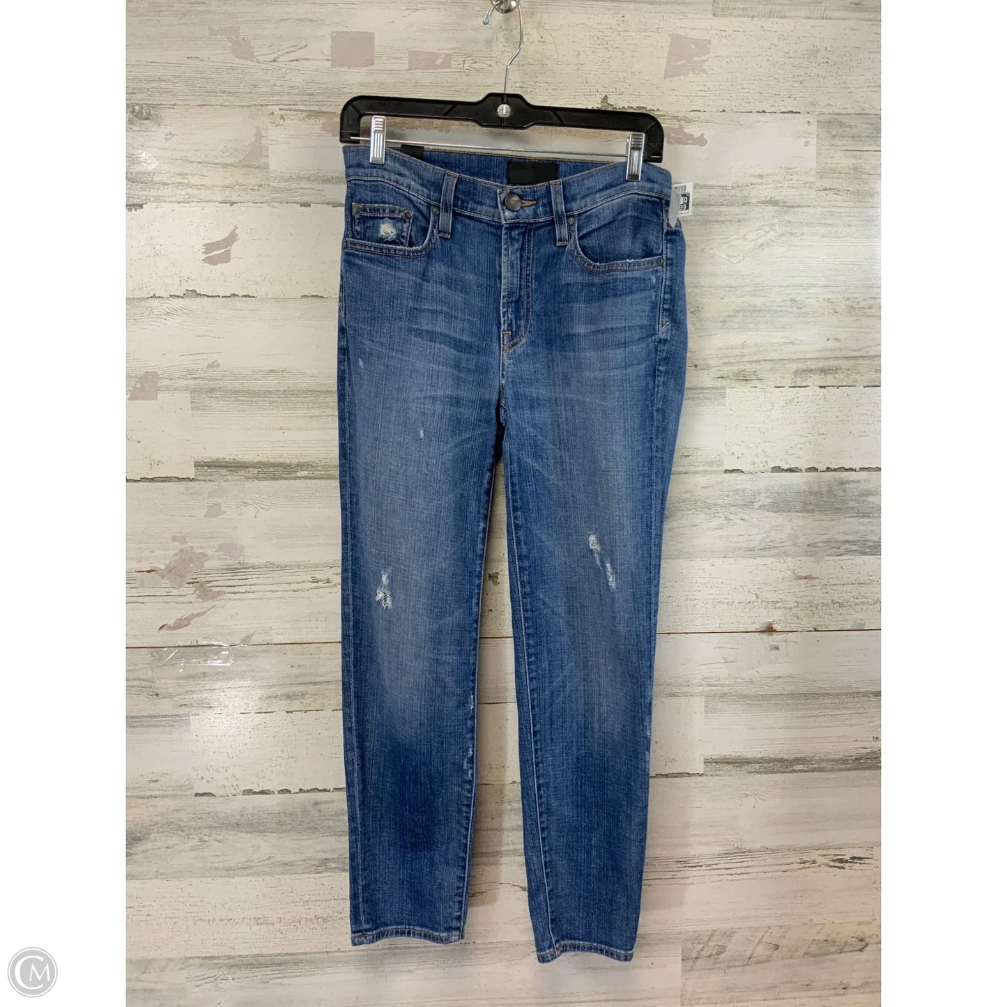Jeans Straight By Vince In Blue Denim, Size: 0
